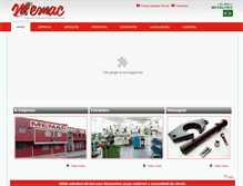 Tablet Screenshot of memac.com.br